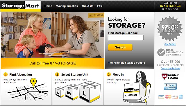Mini Storage Rental Business Household Storage