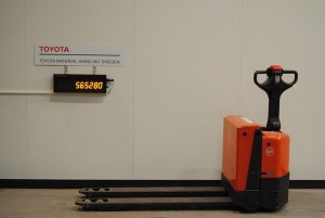 Used Powered Pallet Trolley